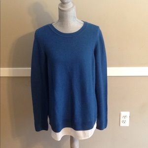 Mixed media sweater